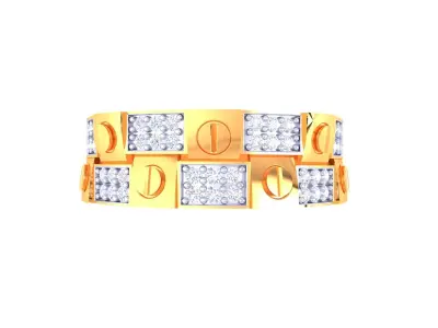 Mens gemstone diamond men Ring with details images 42 3D print model