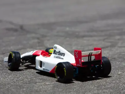 ARYTON SENNA MCLAREN MP4 6 3D PRINTED RC F1 CAR 3D print model
