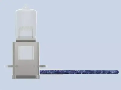 Light bulb H3 24V - PK22s 3D model