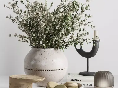 Decorative set044 3D model