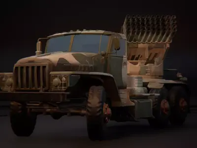 BM21 asset for Unreal Engine 5  Low-poly 3D model