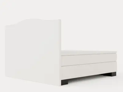Hilton Luxury Complete Bed Package180x200 Admiral Bed Give Top Low-poly 3D model