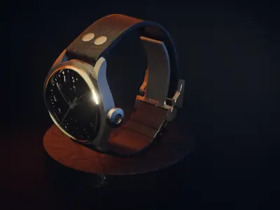 IWC Big Pilots Watch 43 Free 3D model