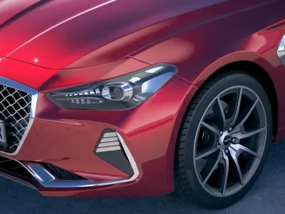 Genesis G70 2018 3D model