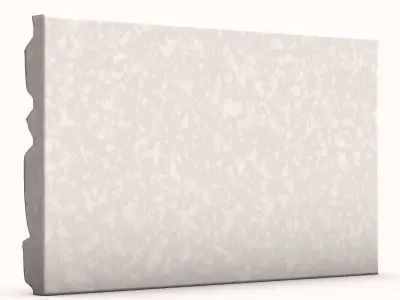 Uneven Stone Slab Wall Kit 3D model