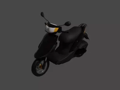 Moped Bike Scooter 3D model