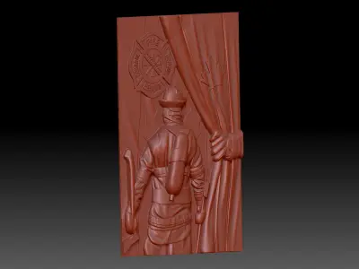 Fireman 3D print model