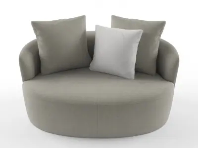 Casamilano Francesca armchair 3D model