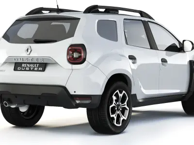 Renault Duster 2018 3D model