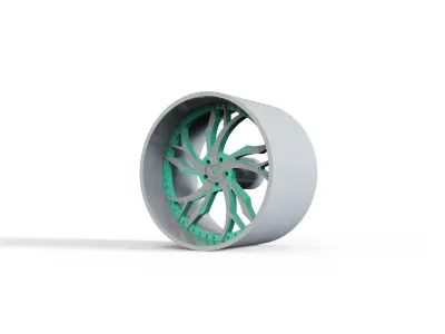 corleone lontano wheel  3D print model