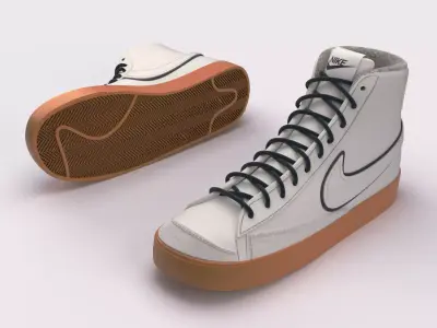 Nike Blazer Mid 77 Premium 3D model