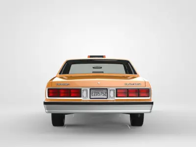 Chevrolet Caprice Classic Taxi 1989 3D model