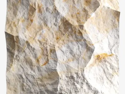 155-RockPanel sandstone wall texture 3D model