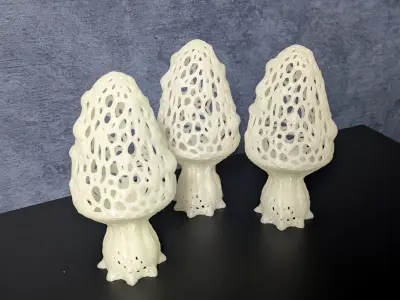 Alien mushroom plant 3D print model