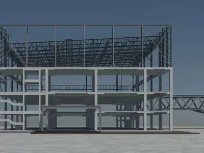 Building structure 2304 3D model