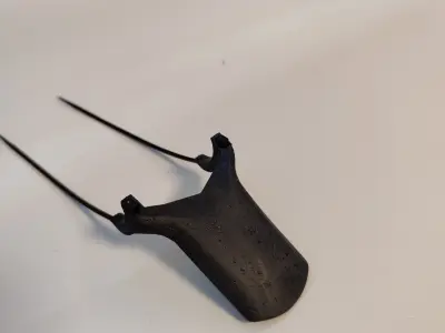 Wahoo ELEMNT Element Zip Tie Aero Mount 3D print model