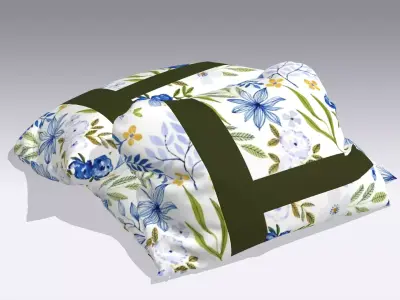 Pillow Low-poly 3D model buy