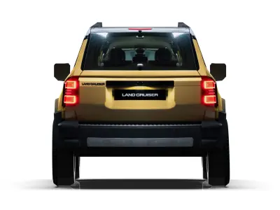 Land Cruiser 2025 Low-poly 3D model