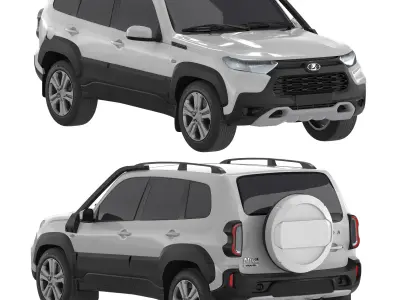 Lada Niva Travel Off-road 3D model