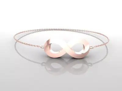 Bracelet B3 The luxury female bracelet 3D print model