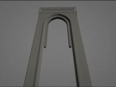 GREAT ISLAMIC GATE 3D model