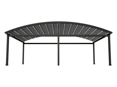 Motorized Pergola 2a oil rubbed bronze 3D model