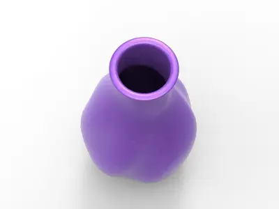 Tiago Vase Low-poly 3D model