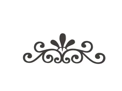 Ornament - Design W2 3D model