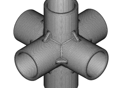PVC 6 Way Fitting Pack 3D print model