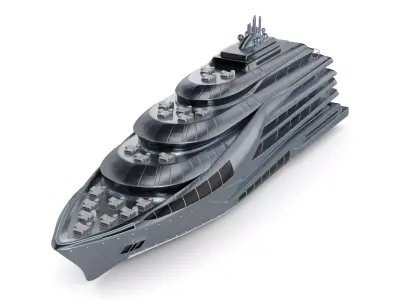 Luxury Liner 3D model