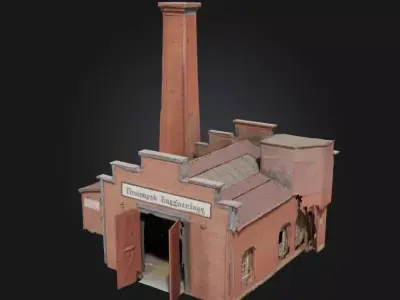 Engineering Model Factory  Legacy of Industrial Innovation 3D model