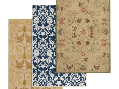 Rug Set 2240 3D model