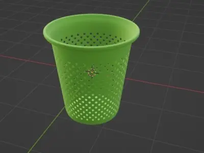 Trash Bin Free 3D model