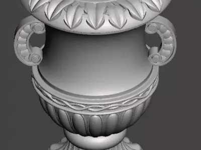 WoodCarving detail - 3d model for CNC - WCCFC0S 3D model