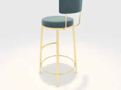 Bar Stool 44 3D model