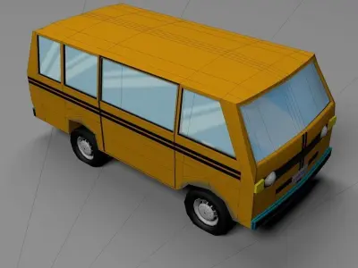 Danfo bus LP 3D model