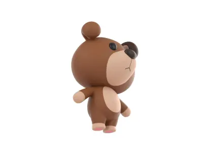 Character057 Dog 3D model