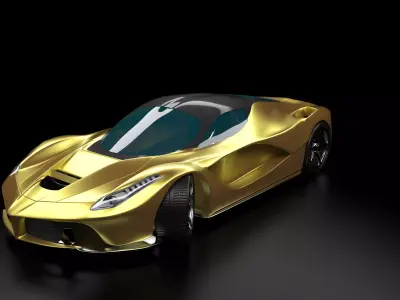 ferrari LAferrari  3D model