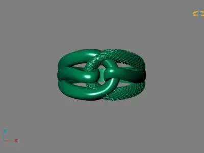 Fancy Womens Rings Plain Rings Ready STL 3DM Models Rings 3D print model 5