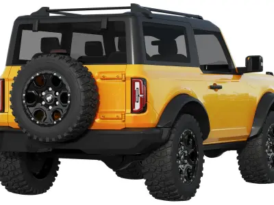 Bronco 2-door 2021 3D model