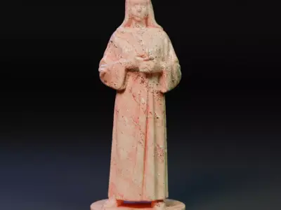 marble statue 3D model