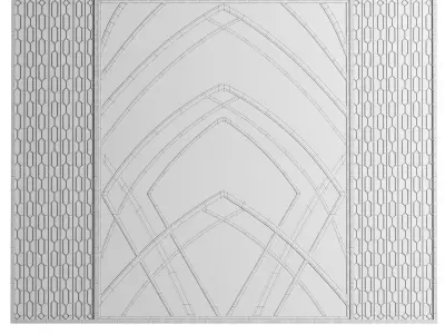 Panel 3D model 17