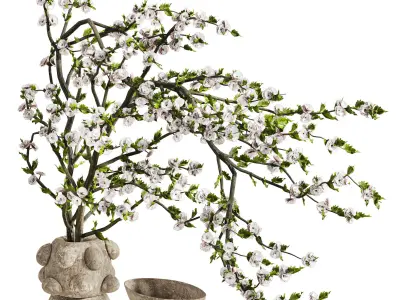 bouquet 3D model 10