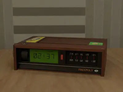 Bedroom interior Free 3D model