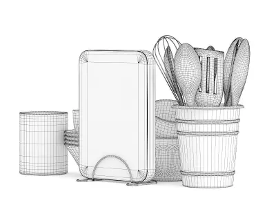 Kitchen Untensils 3D model