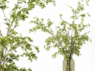 Decorative Set 156 Low-poly 3D model