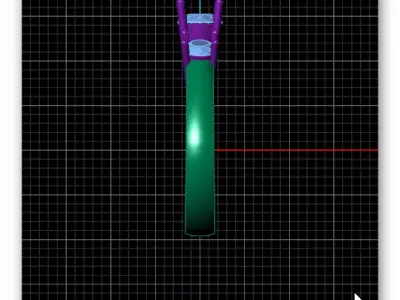 round solitaire engagement jewelry ring 3D print model