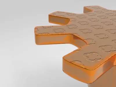 Opu Table Low-poly 3D model