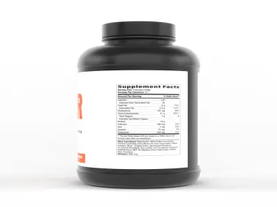 Protein Powder 3D model 112