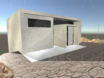 SHELTER ASSETS BY ASENA GAMES STUDiO 3D model